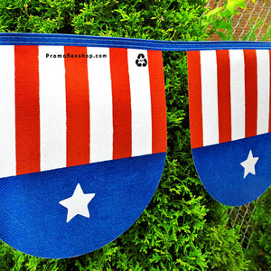 String Pennants Kit - American Day (25ft)