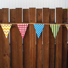 Load image into Gallery viewer, String Pennants Kit - Summer Festive (23ft)
