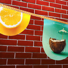 Load image into Gallery viewer, String Pennants Kit - Lemon Sunshine (25ft)
